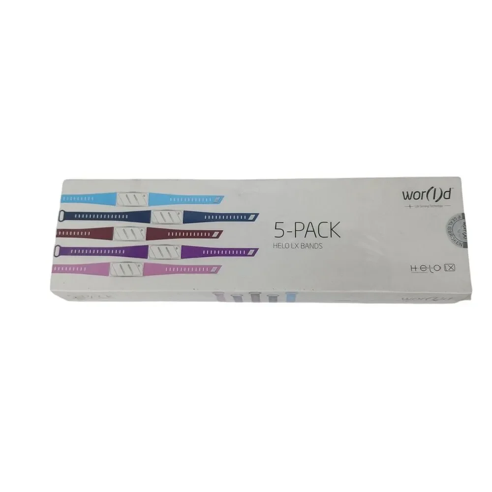 Wor(l)d Helo LX Bands 5-Pack New Sealed Box